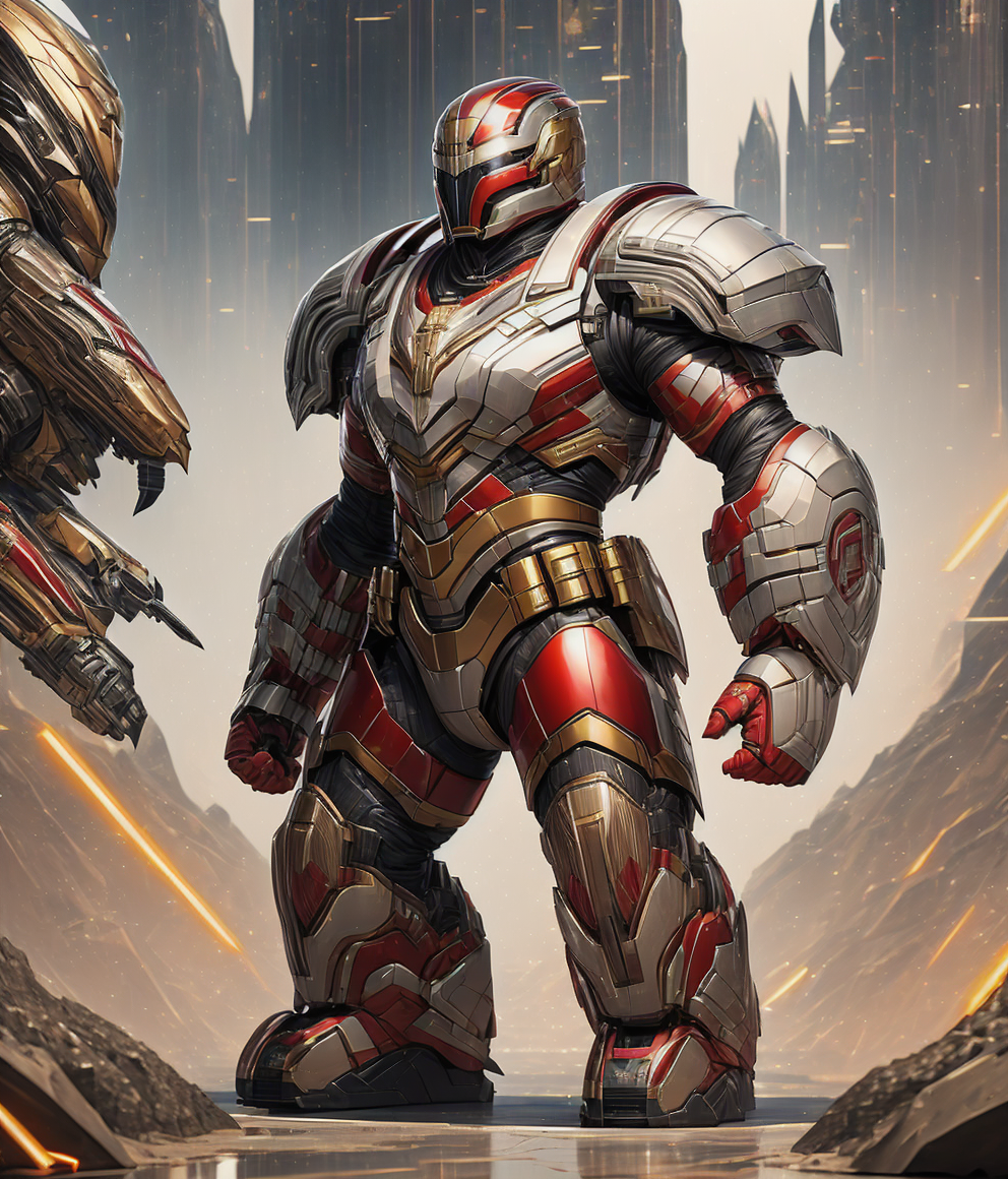 05457-2516104843-masterpiece, best quality, full body view, futuristic red white and gold cybernetic scifi mecha hulkbuster samurai suit, large h.png